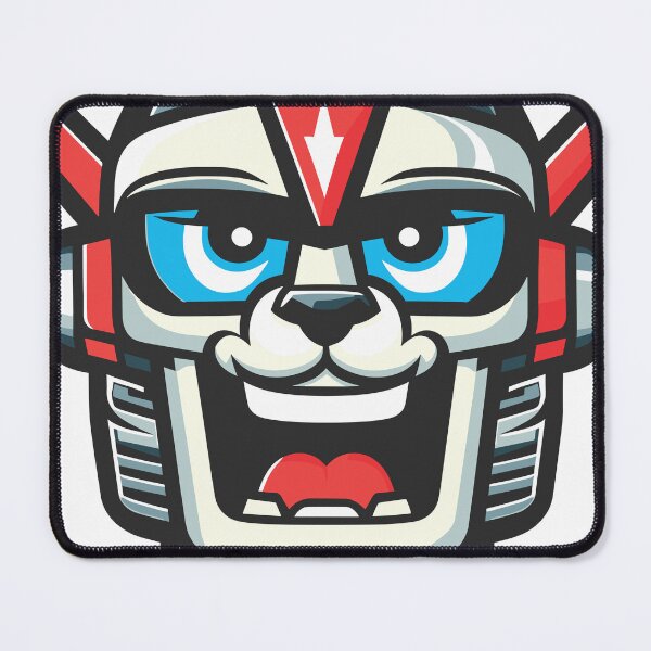 Item preview, Cybernetic Mecha Robot Head designed and sold by ImStickerHappy.