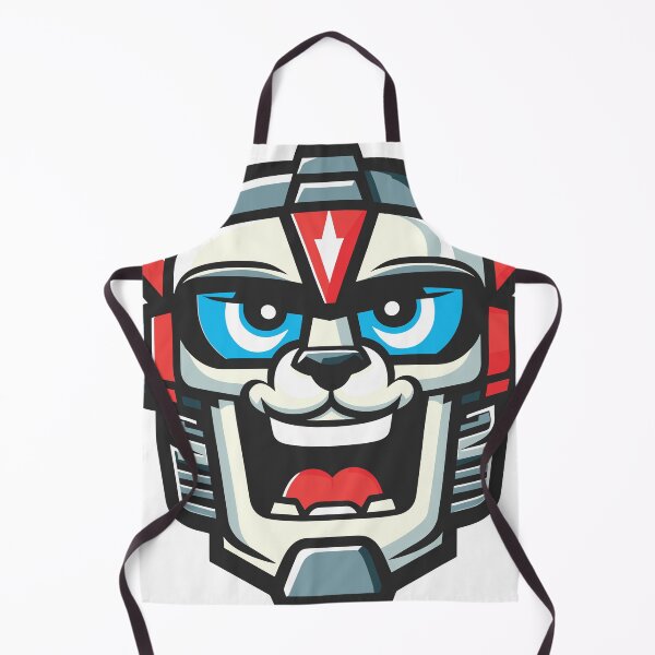 Item preview, Cybernetic Mecha Robot Head designed and sold by ImStickerHappy.