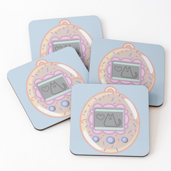 Item preview, PINK YELLOW TAMAGOCHI designed and sold by KASARO.