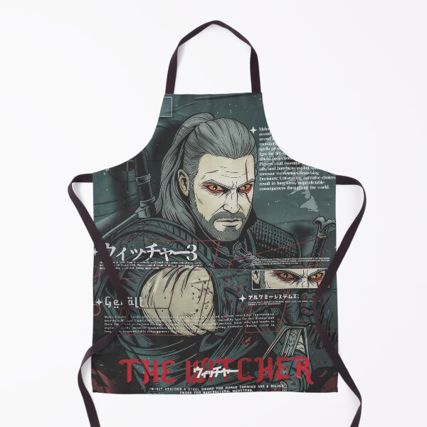 Item preview, Geralt of Rivia "White Wolf" Witcher 3 Cinematic Technical Poster designed and sold by Shopunte.
