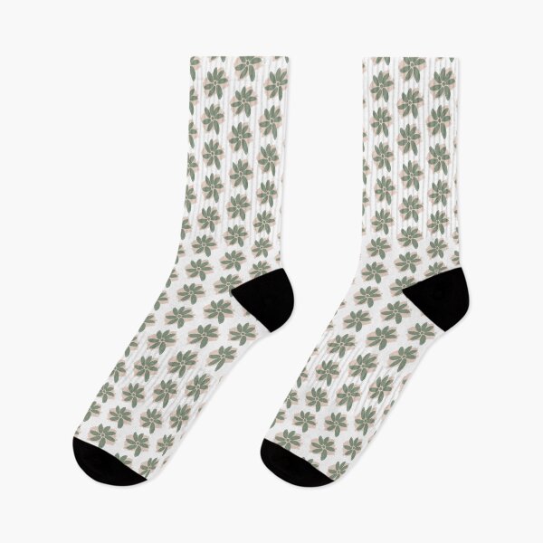 Item preview, Minimal Abstract Flower Art Sage Green Boho Floral Aesthetic Design designed and sold by asudesign.