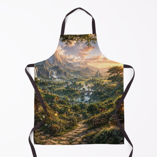 Item preview, Fantasy Mountain Village designed and sold by BlueMile.