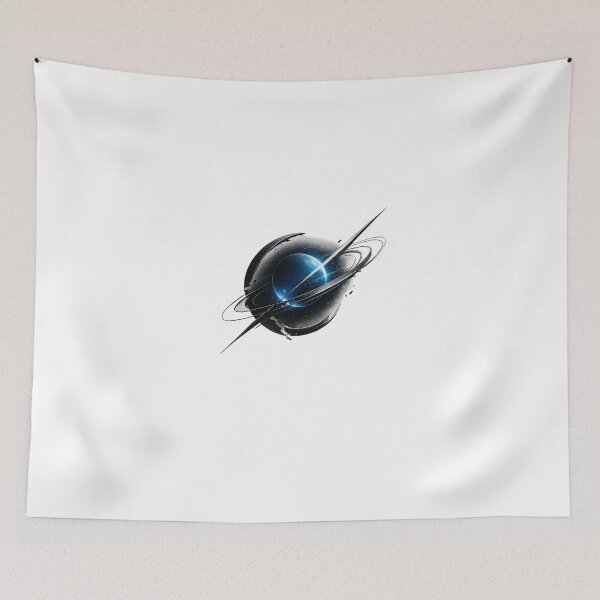 Item preview, Abstract Orbit Planet Sci-Fi Minimal Graphic Tee designed and sold by PrintWearables.