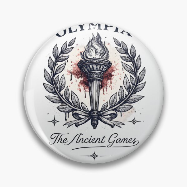 Item preview, Olympia — The Ancient Games Vintage Greek Torch Graphic Tee designed and sold by TheMythicFrame.