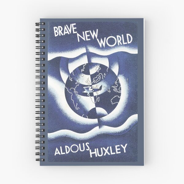 Item preview, Brave New World Vintage Book Cover Art | Aldous Huxley Dystopian Poster designed and sold by Grand Illusions.