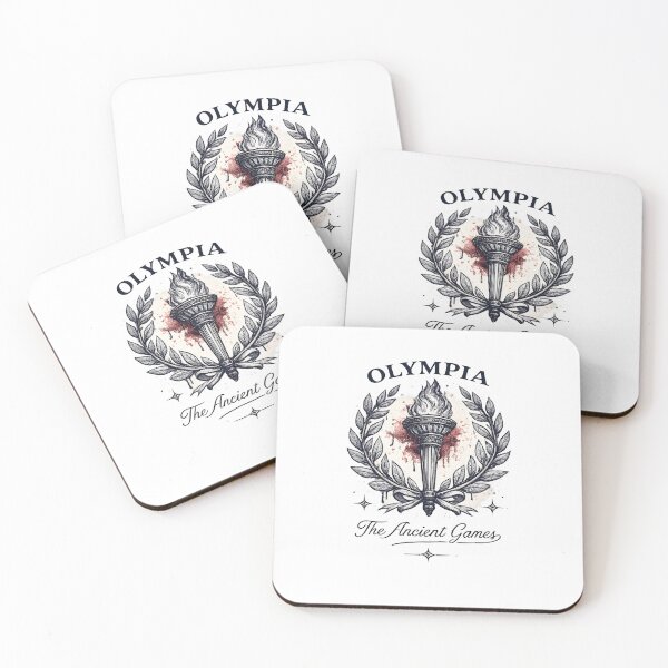 Item preview, Olympia — The Ancient Games Vintage Greek Torch Graphic Tee designed and sold by TheMythicFrame.