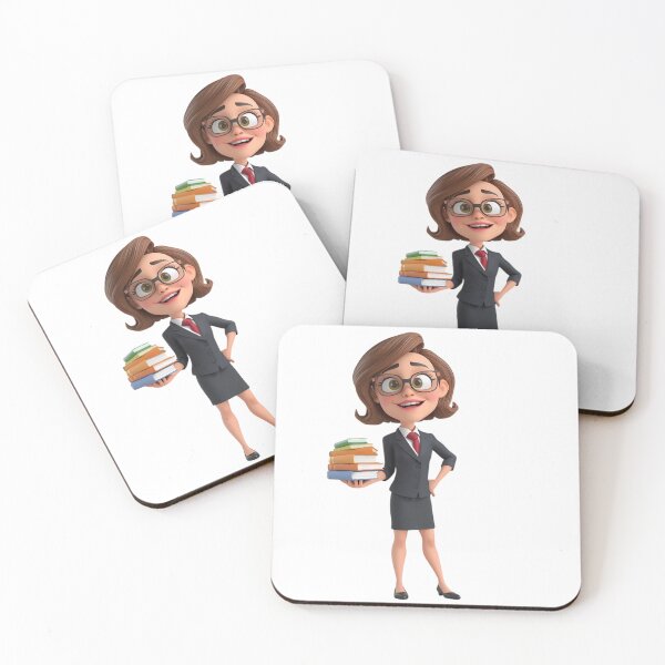 Item preview, Funny Cartoon Teacher - Classroom Hero & Educator Art designed and sold by drioArt.