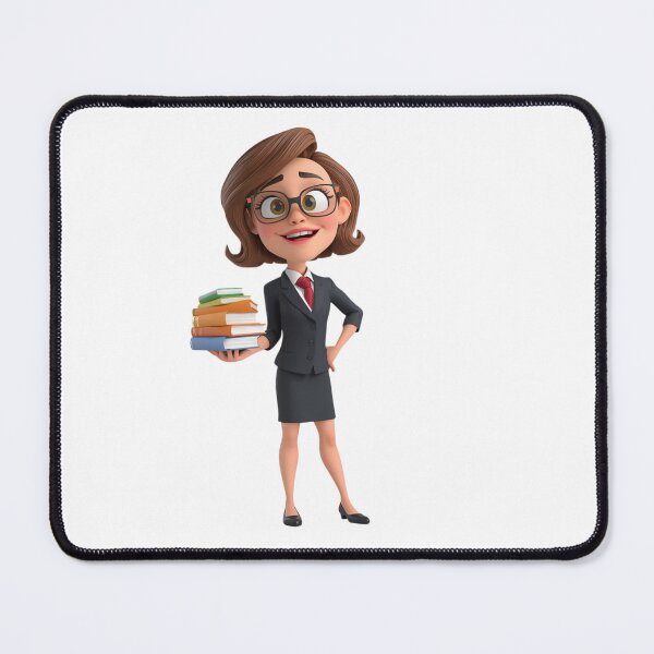 Item preview, Funny Cartoon Teacher - Classroom Hero & Educator Art designed and sold by drioArt.