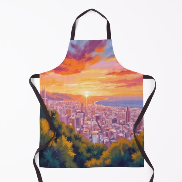 Item preview, Brazil sky line oil painting designed and sold by cloudzer0000.