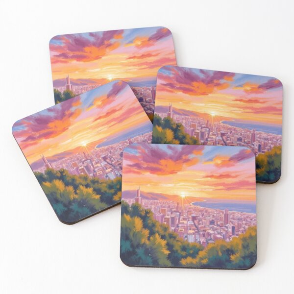 Item preview, Brazil sky line oil painting designed and sold by cloudzer0000.