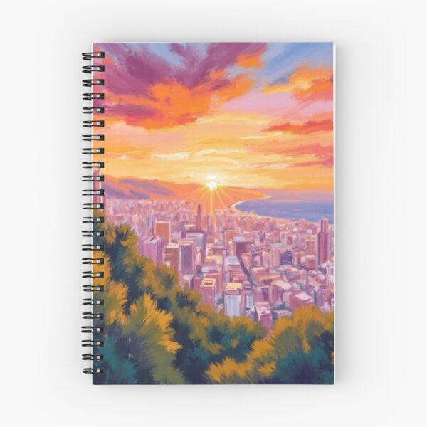 Item preview, Brazil sky line oil painting designed and sold by cloudzer0000.
