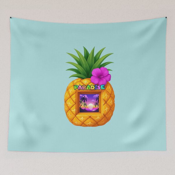 Item preview,  Paradise Pineapple Sunset Frame designed and sold by Aimetoi.