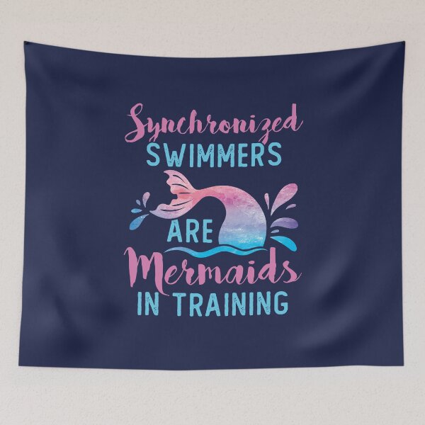 Item preview, Synchronized Swimmers Are Mermaids in Training designed and sold by jaygo.