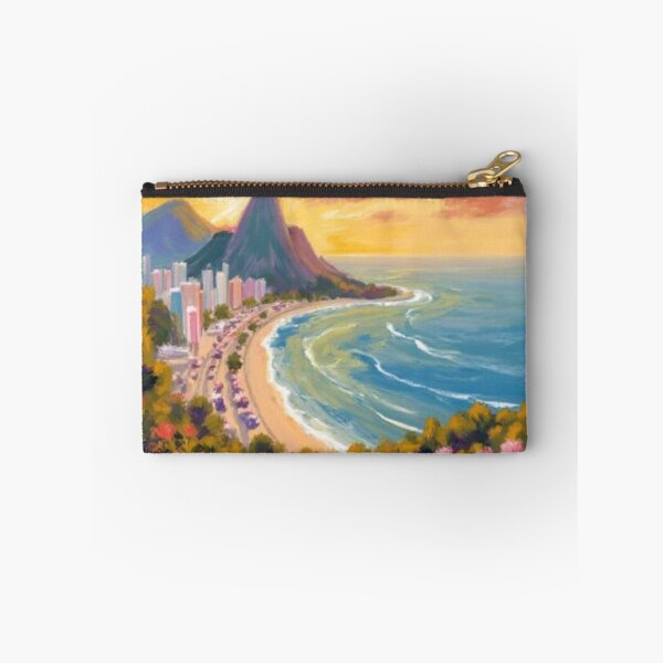 Item preview, Brazil shoreline oil painting designed and sold by cloudzer0000.