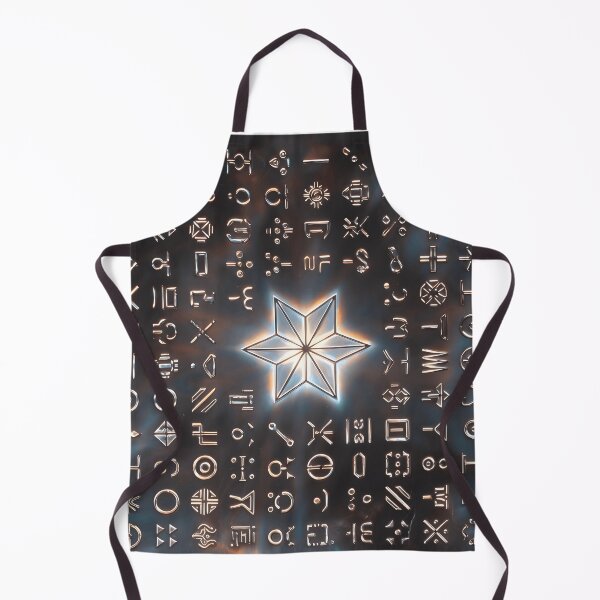 Item preview, Alien Hieroglyphs Star Panel designed and sold by octozap.