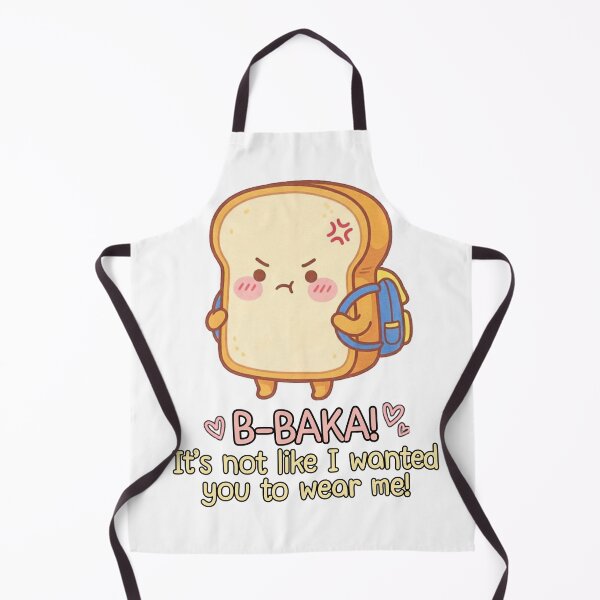 Item preview, Baka Tsundere Toast - Funny Anime Bread Kawaii designed and sold by Wit & Wear.