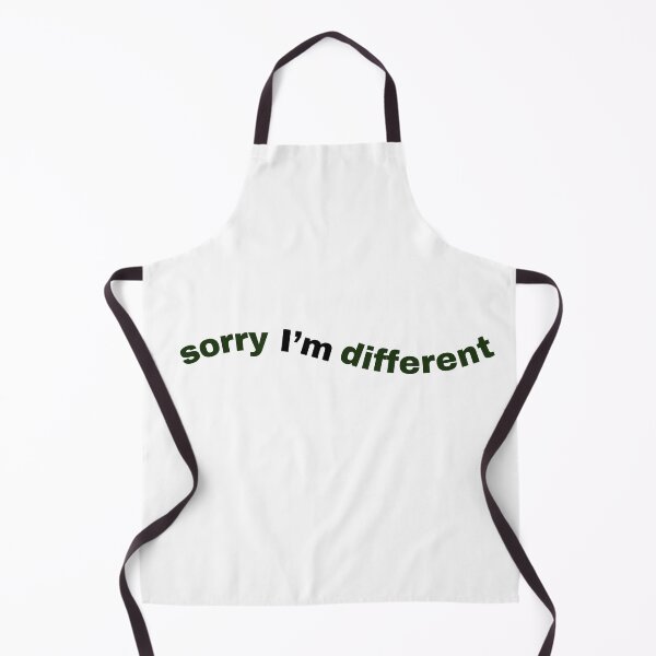 Item preview, Sorry I'm Different Minimalist Retro Typography designed and sold by VibeoCanvasShop.