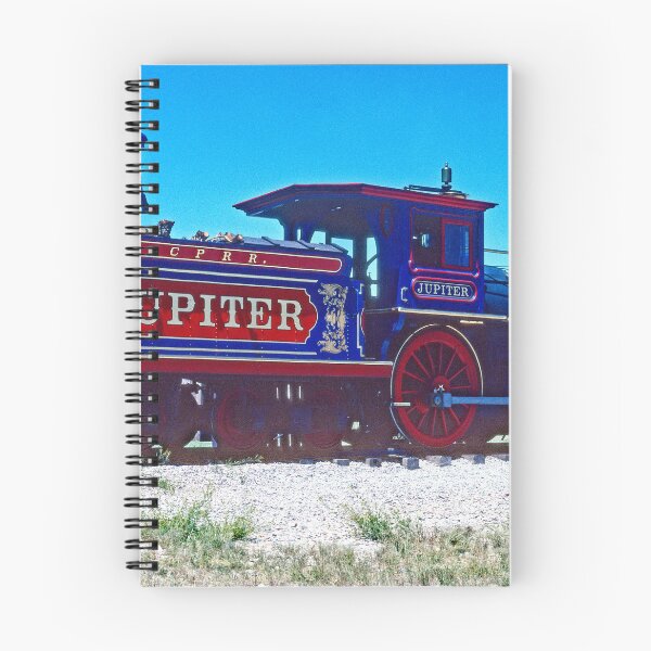 Item preview, Promontory, Utah, May 24, 1996, Jupiter Train Locomotive and Coal Car Replicas, Engineer designed and sold by AMacGPhilly.
