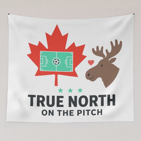 Item preview, True North on the Pitch designed and sold by xmoudx.