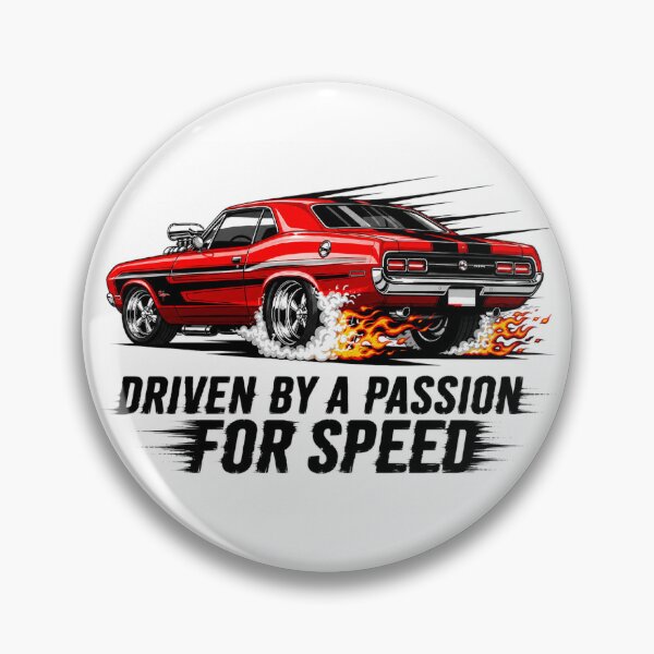 Item preview, The American Muscle Car – Vintage Hot Rod Racing Design designed and sold by allin14fun.