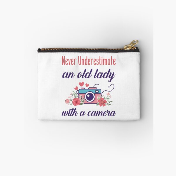 Item preview, Never Underestimate an Old Lady with a Camera designed and sold by jaygo.