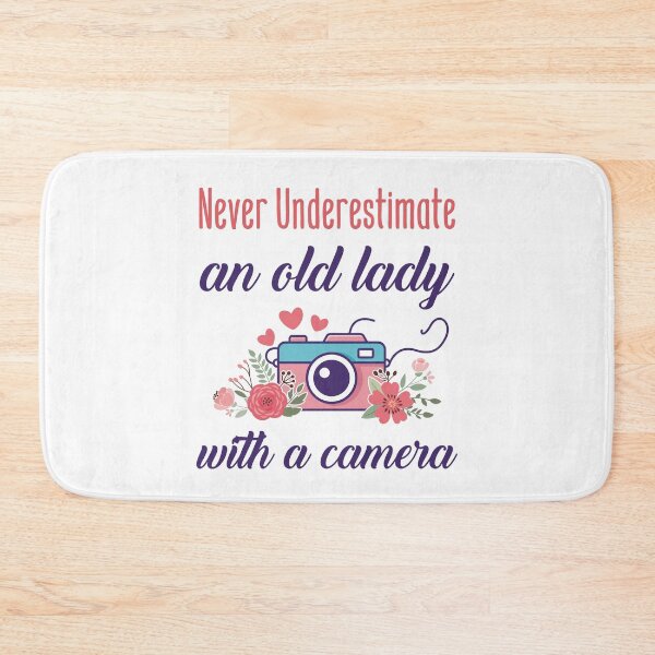 Item preview, Never Underestimate an Old Lady with a Camera designed and sold by jaygo.