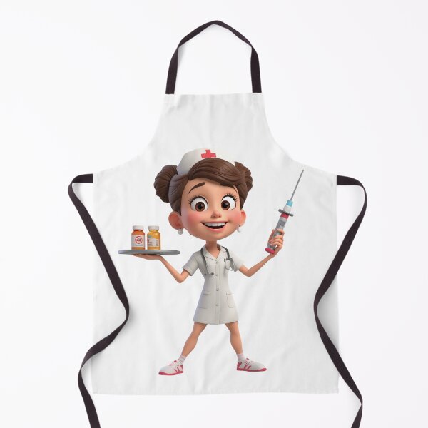 Item preview, Funny 3D Nurse Cartoon - Healthcare Hero & Nursing School Gift designed and sold by drioArt.