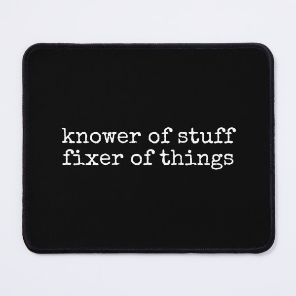 Item preview, Knower of Stuff Fixer of Things, Funny Handyman Dad, Father’s Day, Husband  designed and sold by toongstudio.