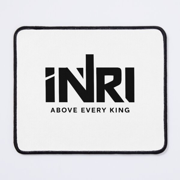 Item preview, INRI Jesus Cross Religious Artwork designed and sold by crouchingpixel.