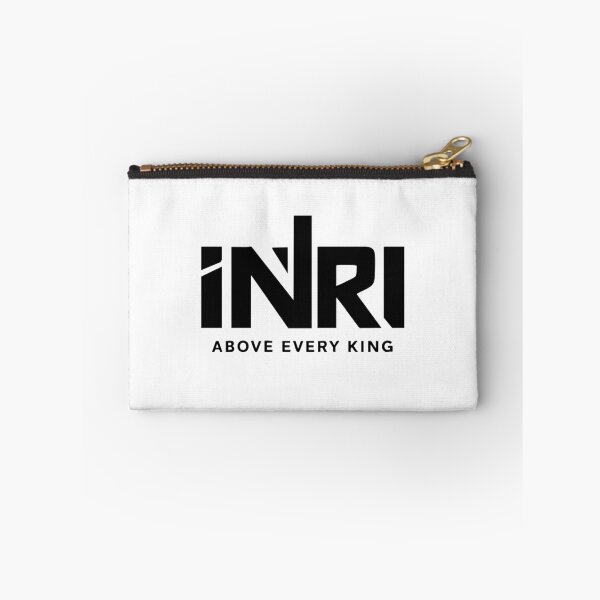 Item preview, INRI Jesus Cross Religious Artwork designed and sold by crouchingpixel.