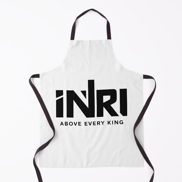 Item preview, INRI Jesus Cross Religious Artwork designed and sold by crouchingpixel.