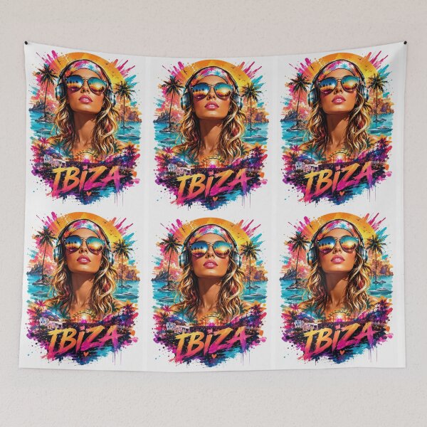 Item preview, Ibiza Sunset Party Vibes designed and sold by allin14fun.