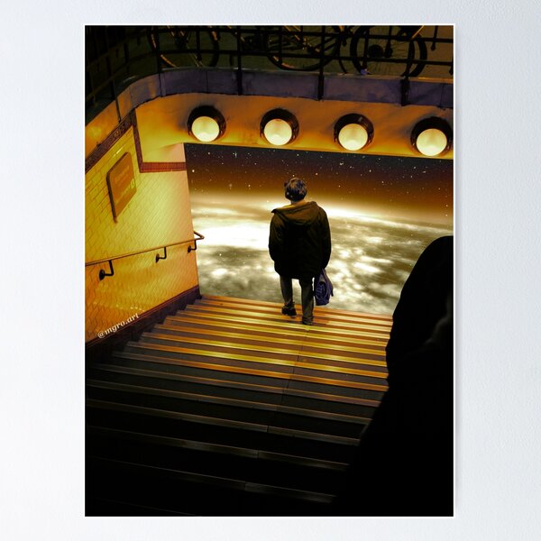 Item preview, Walking into unknown. Golden designed and sold by mgro-art.