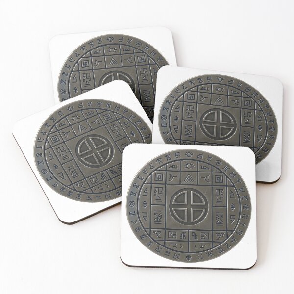 Item preview, Ancient Orichalcum Artifact Seal Esoteric Bronze Coin designed and sold by octozap.