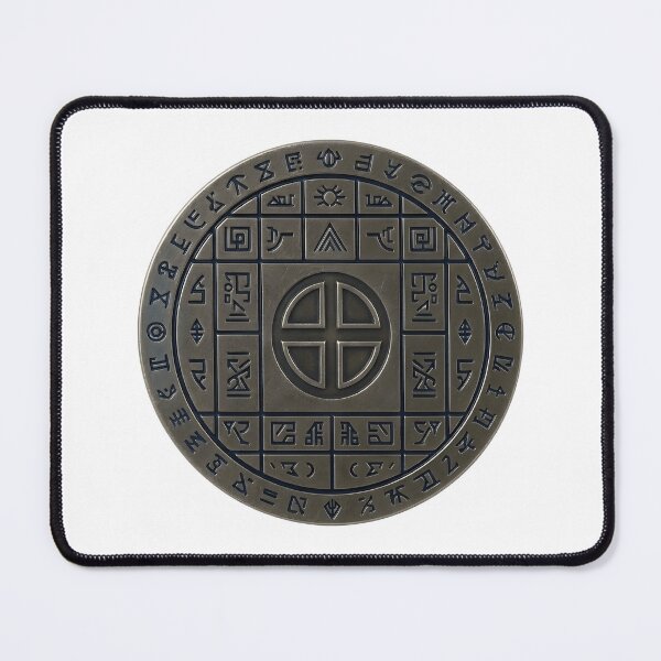 Item preview, Ancient Orichalcum Artifact Seal Esoteric Bronze Coin designed and sold by octozap.