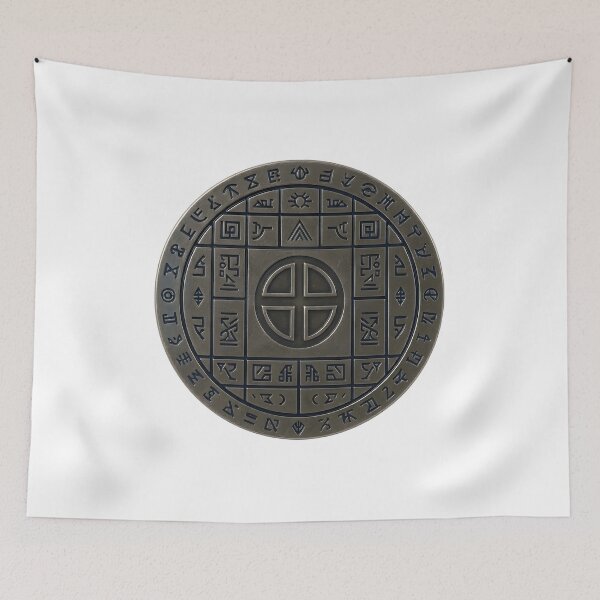 Item preview, Ancient Orichalcum Artifact Seal Esoteric Bronze Coin designed and sold by octozap.