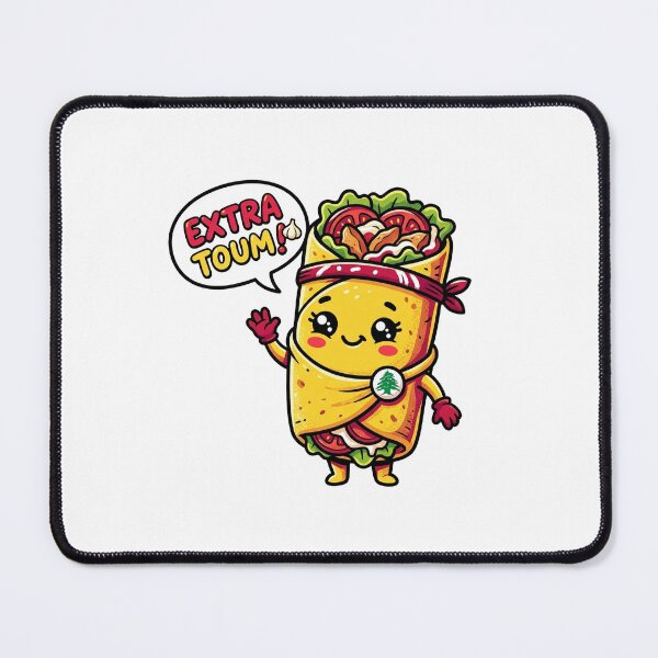 Item preview, Lebanese Shawarma Cute Toum Garlic Art designed and sold by DuckOddity.