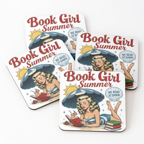 Item preview, Book Girl Summer – Retro Beach Reading Aesthetic for Book Lovers designed and sold by NightSpell.