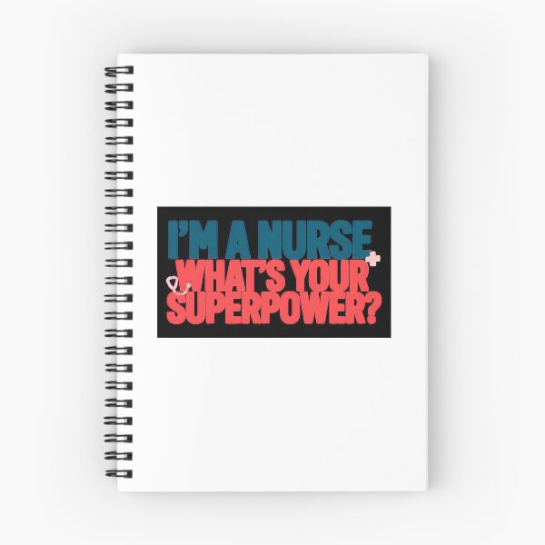 Item preview, *I'm A Nurse What's Your Superpower - Funny Nurse Quote Stethoscope Design* designed and sold by Petringo.