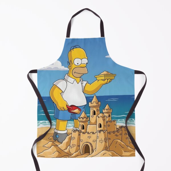 Item preview, Homer Building a Sandcastle at the Beach designed and sold by DohLab.
