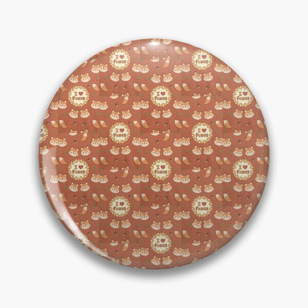 Item preview, I Love Foxes Kawaii Pattern designed and sold by Itsheartshop.