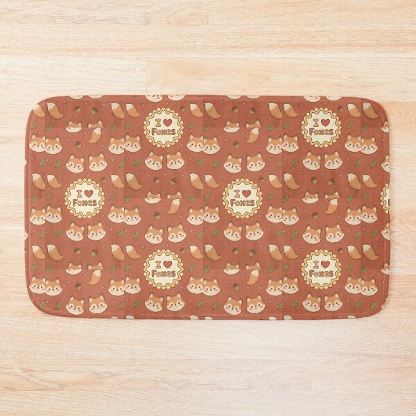 Item preview, I Love Foxes Kawaii Pattern designed and sold by Itsheartshop.