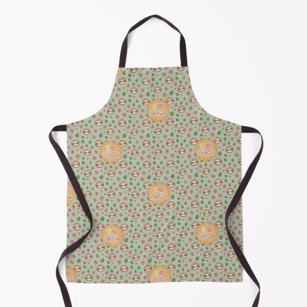 Item preview, I Love Sloths Kawaii Pattern designed and sold by Itsheartshop.