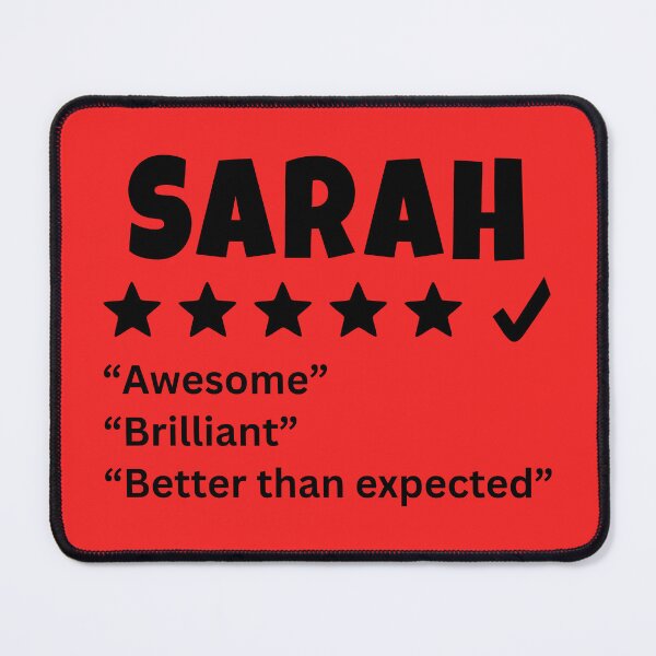 Item preview, Sarah Review designed and sold by glowdesigns.