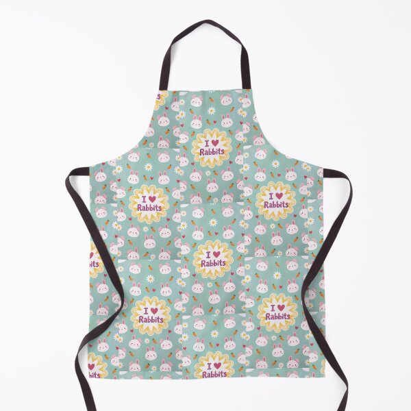 Item preview, I Love Rabbits Kawaii Pattern designed and sold by Itsheartshop.