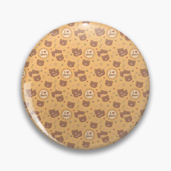 Item preview, I Love Bears Kawaii Pattern designed and sold by Itsheartshop.
