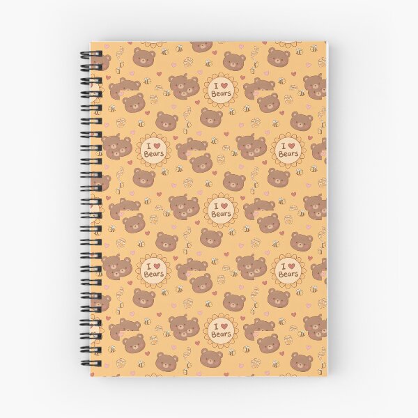 Item preview, I Love Bears Kawaii Pattern designed and sold by Itsheartshop.