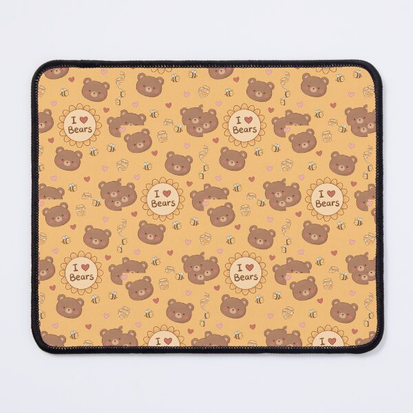 Item preview, I Love Bears Kawaii Pattern designed and sold by Itsheartshop.