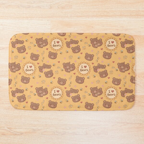 Item preview, I Love Bears Kawaii Pattern designed and sold by Itsheartshop.