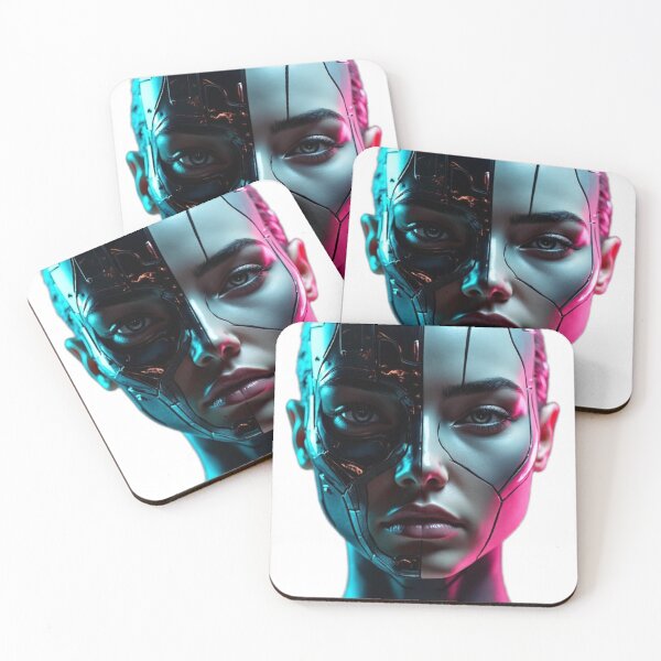 Item preview, Split Neon Android designed and sold by Memora405.